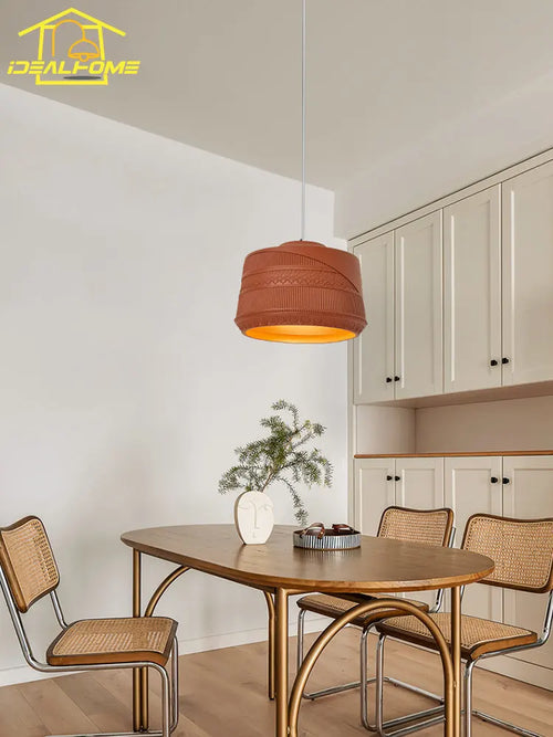suspension design romantique rétro wabi-sabi pour restaurant et café - vue 3 sur 9