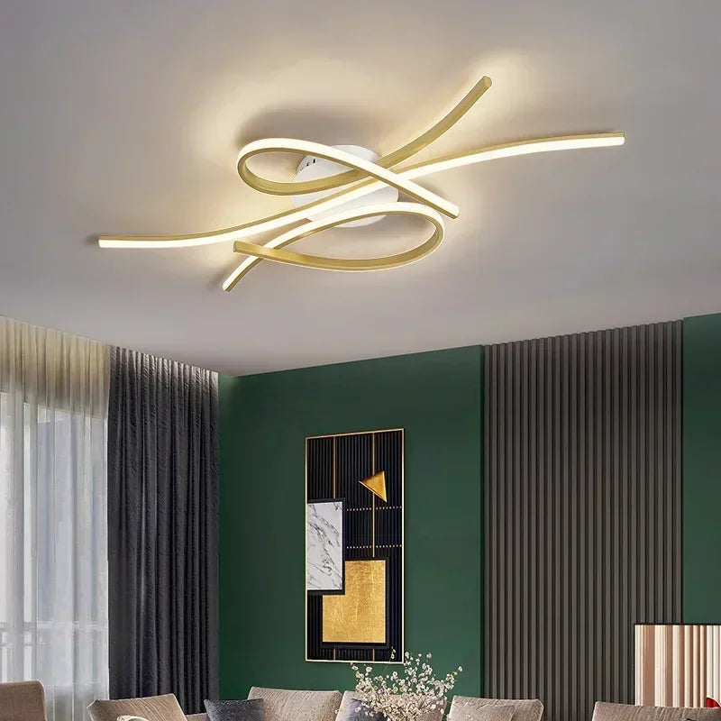 plafonnier led moderne pour hôtel et intérieur - vue 4 sur 9
