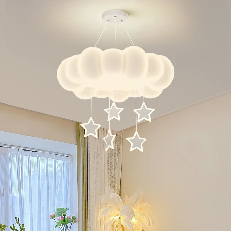 plafonnier moderne romantique pour chambre d enfant - vue 5 sur 12