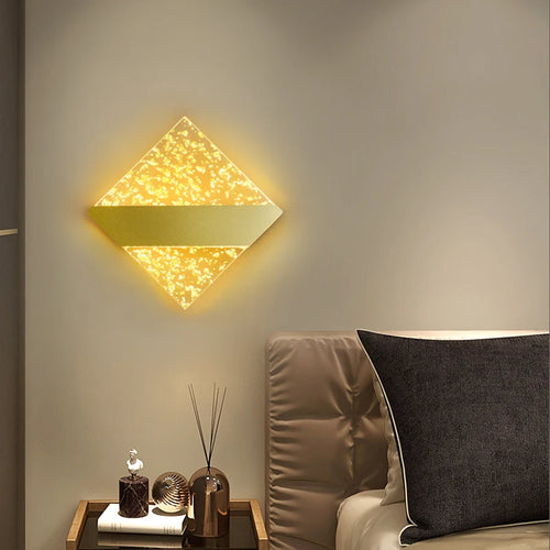 applique murale led de luxe en plumes minimaliste moderne - vue 5 sur 10