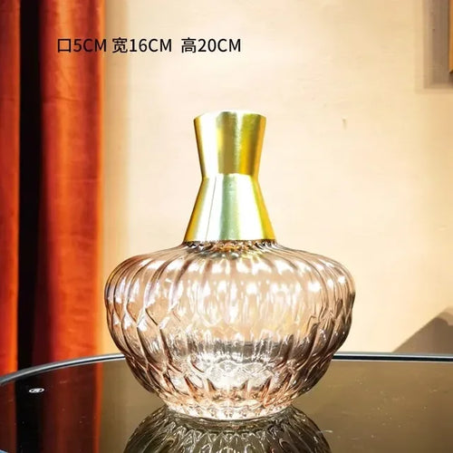 vase en verre décoratif pour arrangements floraux modernes - vue 15 sur 16