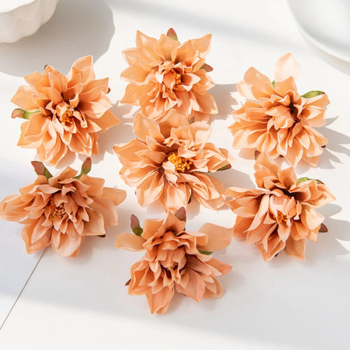 lot de 20 fleurs murales en soie pour décoration variée - vue 14 sur 15