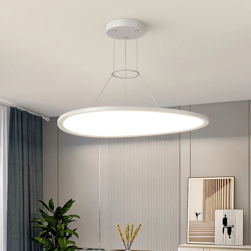 lustre moderne à led protection des yeux sans stroboscope - vue 6 sur 8