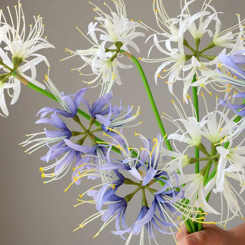 branche de fleur artificielle higanbana décoration florale pour mariage - vue 6 sur 10
