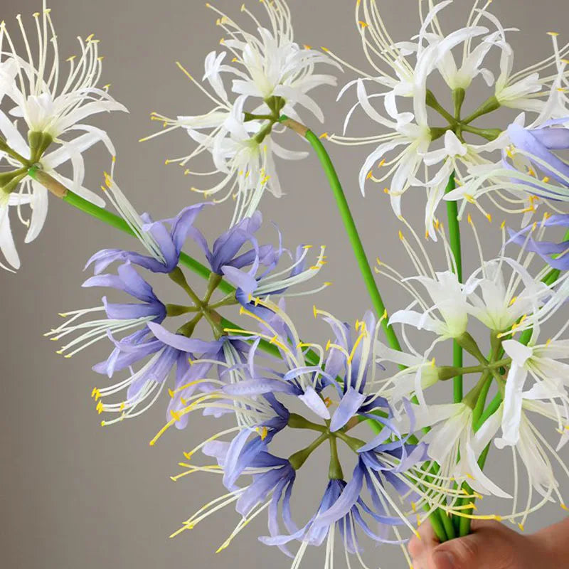branche de fleur artificielle higanbana décoration florale pour mariage - vue 5 sur 10