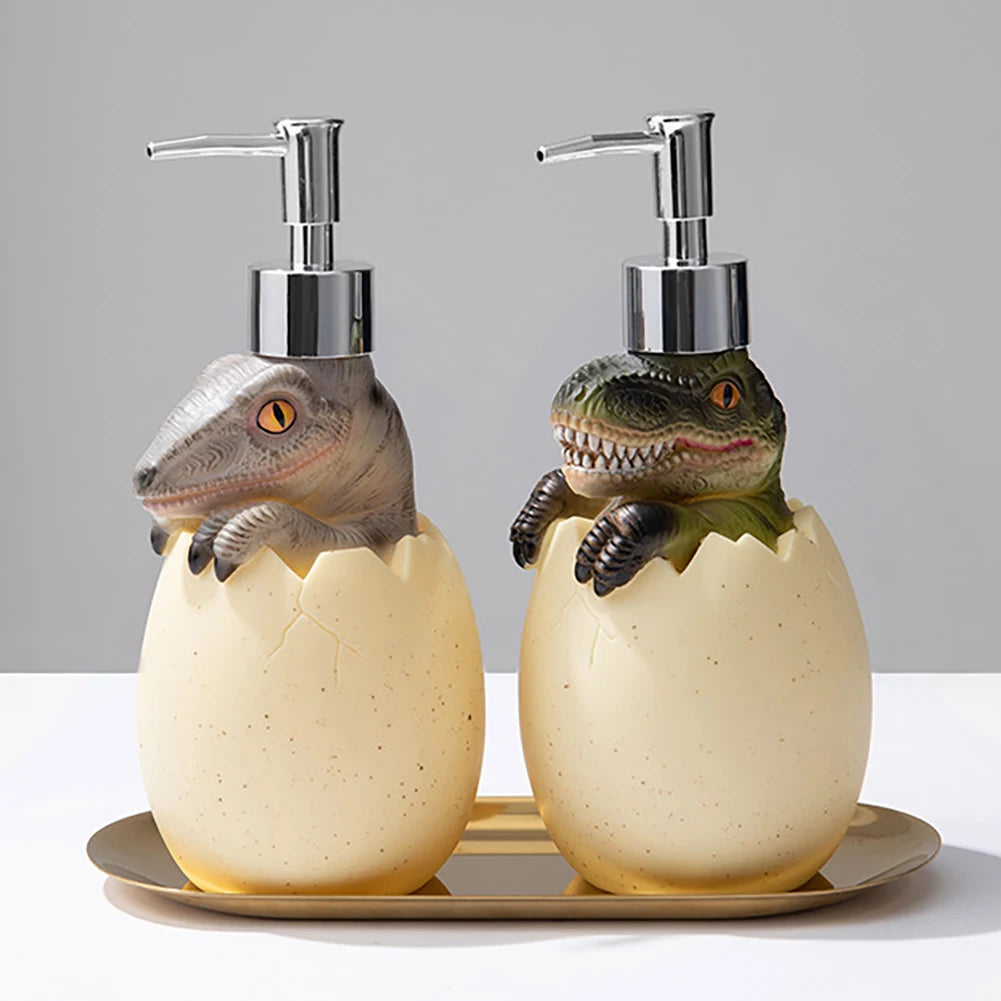 distributeur de savon dinosaure pour lavage des mains - vue 1 sur 9