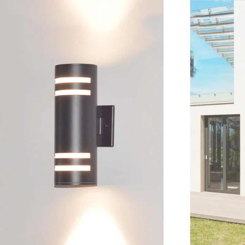 applique extérieure moderne pour éclairage jardin et couloir - vue 6 sur 6
