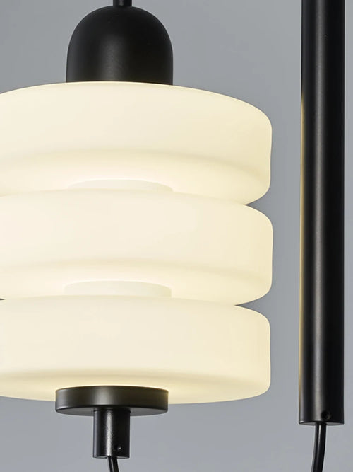 lustre minimaliste en verre pour un éclairage moderne - vue 6 sur 7