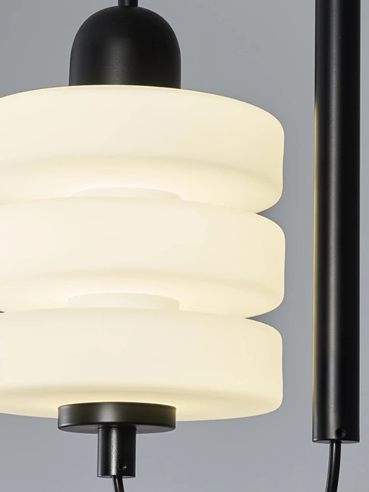lustre en verre minimaliste pour éclairage intérieur moderne - vue 5 sur 7