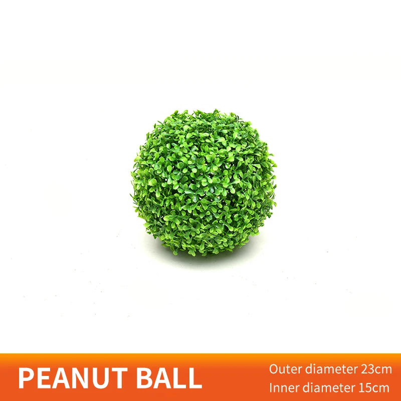 boule de gazon artificiel décoration intérieure plante verte - vue 12 sur 36