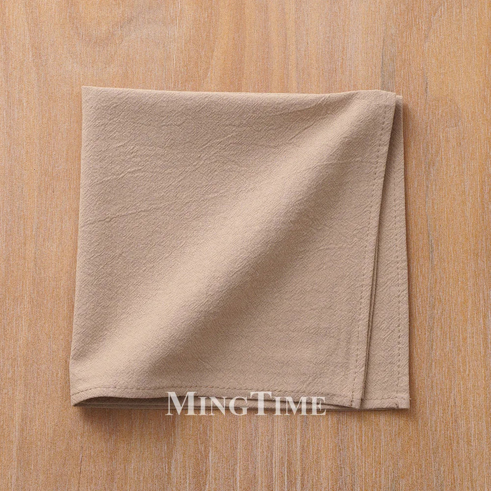 Serviette de table coton lavé style classique 40x40