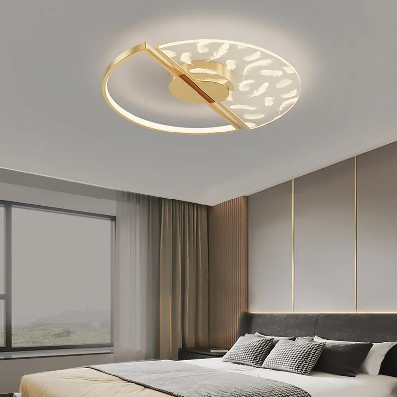 plafonnier led moderne pour décoration intérieure et éclairage élégant - vue 5 sur 10