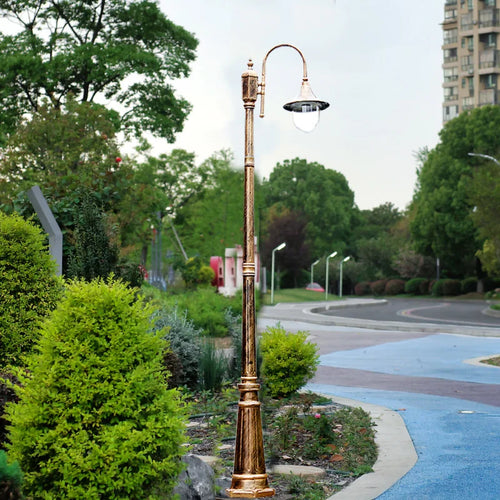 lampadaire extérieur imperméable pour jardin et terrasse - vue 2 sur 8