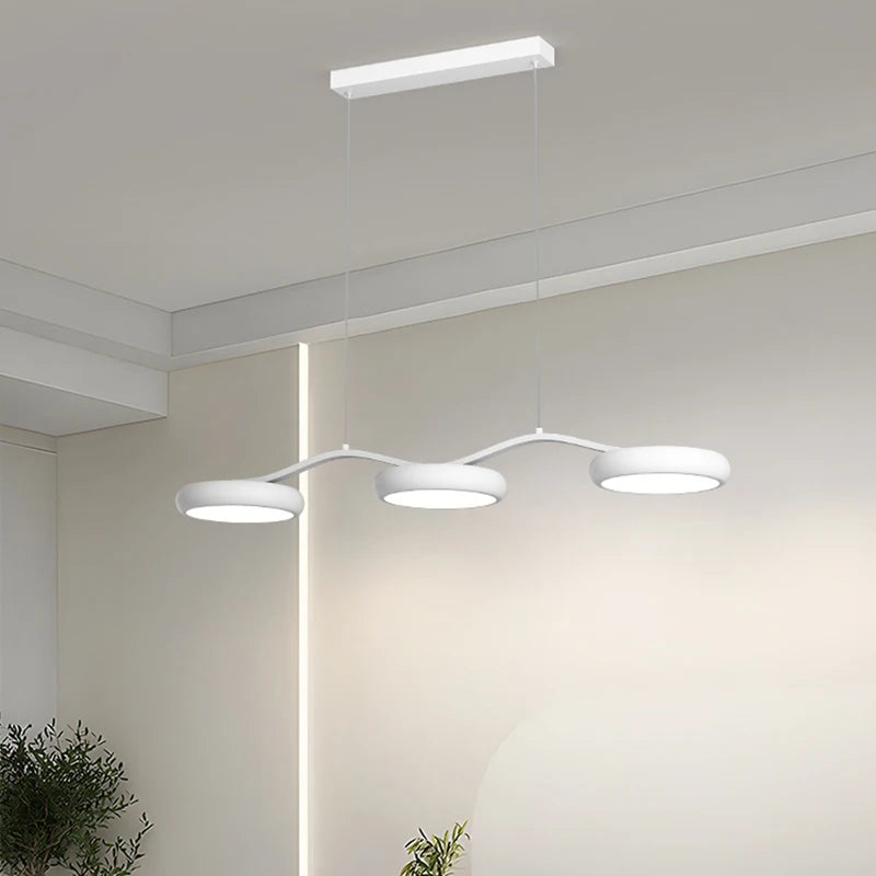 Lustre led pour bar décoration maison - vue 6 sur 8