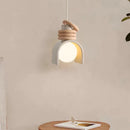 suspension LED créative en résine avec cordon réglable