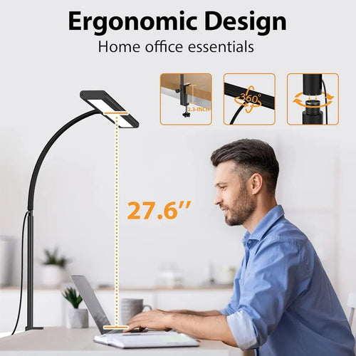 Lampe de bureau LED pour le bureau à la maison - vue 3 sur 7