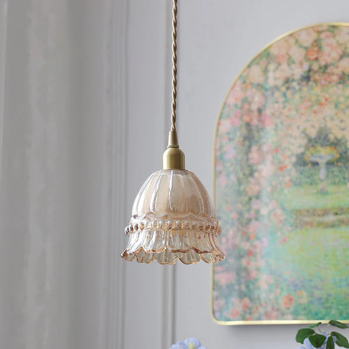 lustre moderne en verre pour éclairage intérieur vintage - vue 7 sur 12