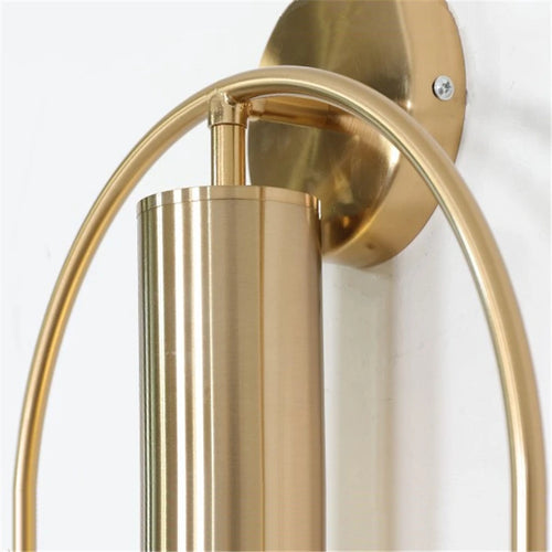 lampe de chevet nordique led en métal décoratif luminaire - vue 4 sur 8