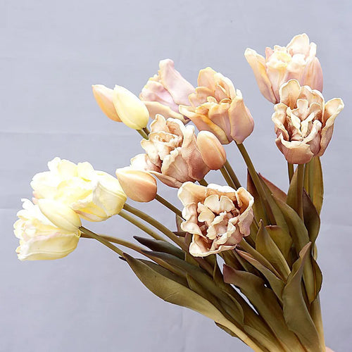 grandes tulipes baroques en silicone décoration de luxe pour événements - vue 3 sur 15