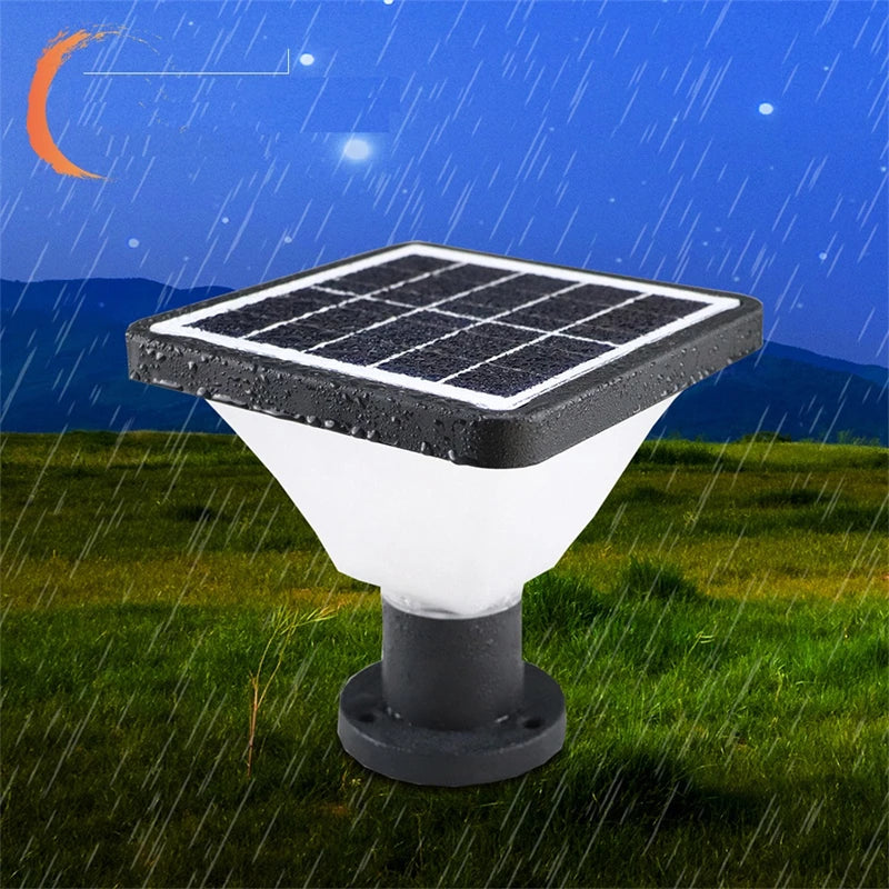 lampe de jardin solaire moderne pour décoration extérieure économique - vue 8 sur 8