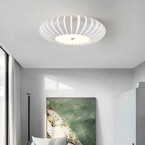 Plafonnier LED moderne chambre créative chaude citrouille Restaurant décor - vue 3 sur 8