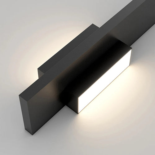 Applique murale led minimaliste 3000k en métal pour - vue 5 sur 10