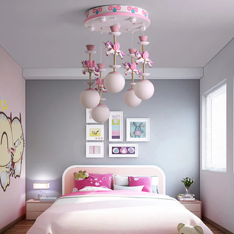 suspension led moderne pour décoration intérieure créative - vue 5 sur 8