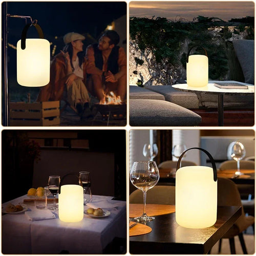 lampe portable rechargeable avec 16 couleurs à distance - vue 5 sur 8