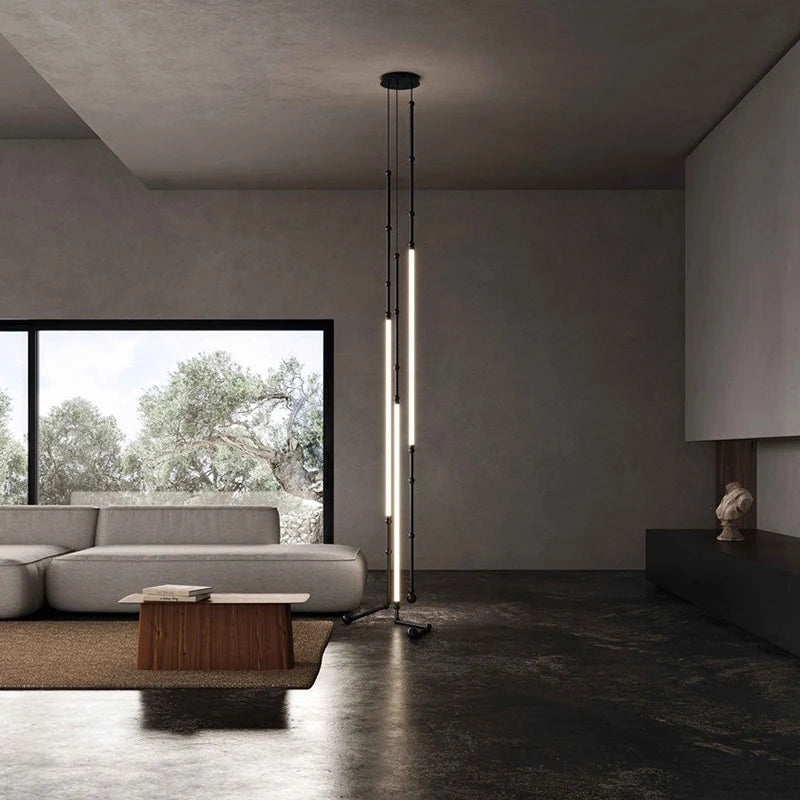lustre moderne suspendu design minimaliste pour bar ou restaurant - vue 5 sur 14