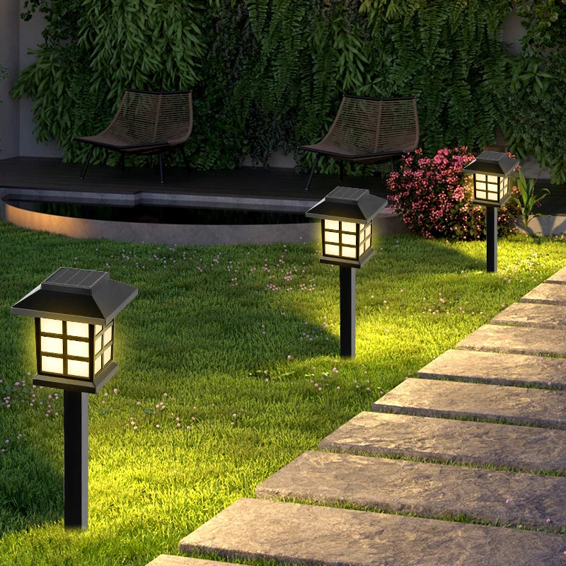 La voie solaire extérieure de la lampe LED allume la décoration imperméable de luminaire de paysage pour l'éclairage de jardin/cour/Patio/passerelle - vue 5 sur 9