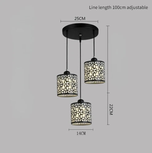 lustre moderne et simple style nordique créatif pour bar balcon ou table - vue 10 sur 14