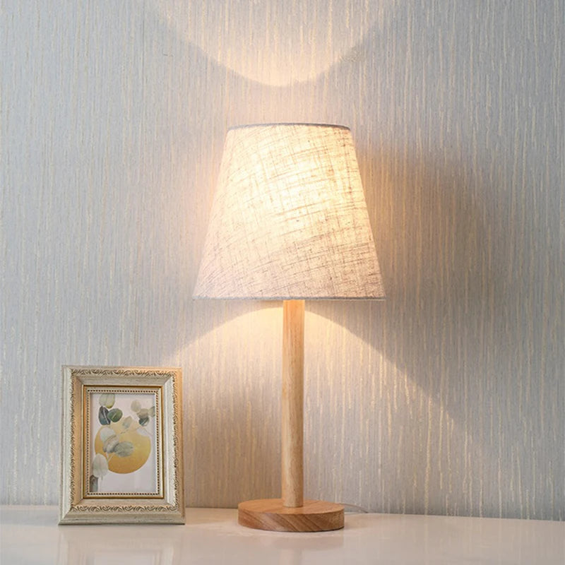 lampe à poser plissée nordique pliable décoration atmosphère maison - vue 4 sur 8