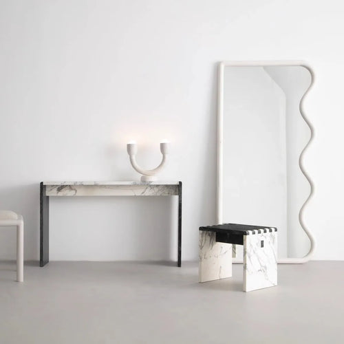 miroir rétro créatif en bois pour décoration intérieure mural - vue 4 sur 8