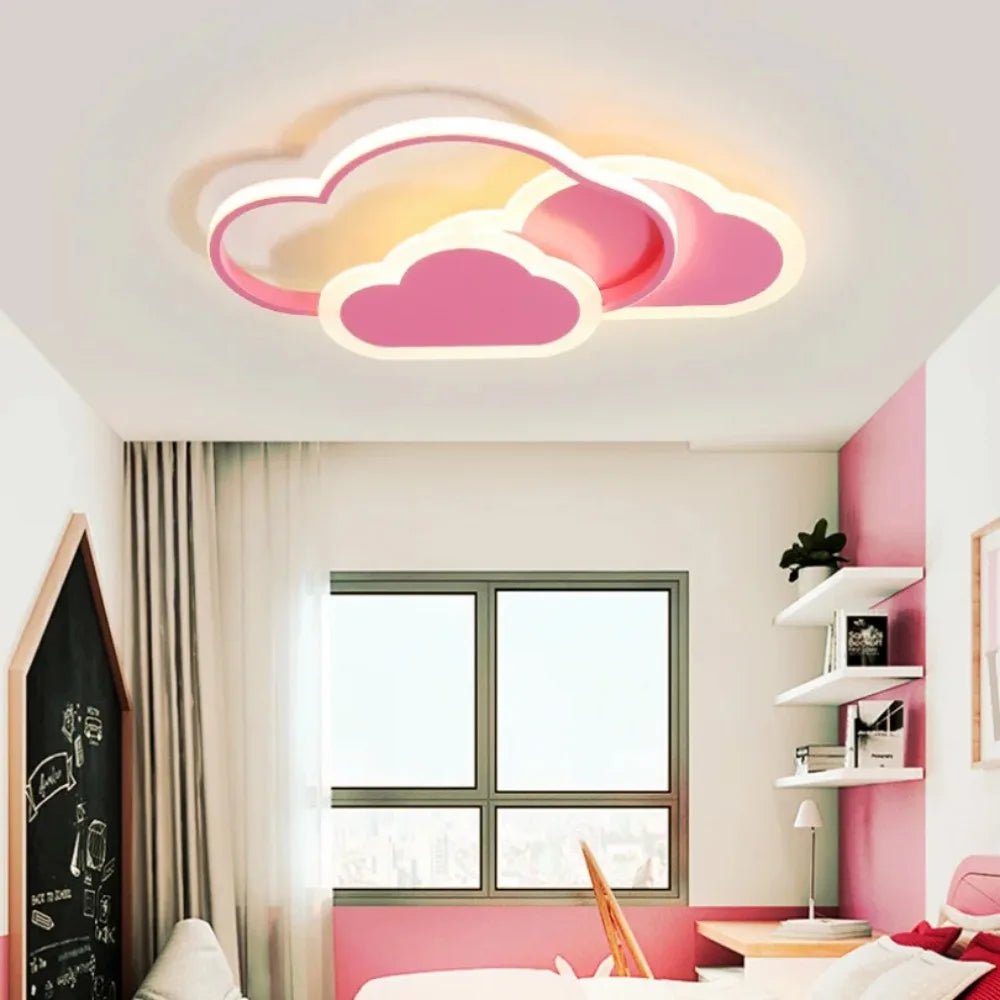 plafonnier led moderne pour enfants décoration maison - vue 5 sur 10