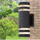 applique murale extérieure double tête résistante à lhumidité