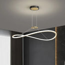 lustre moderne à led pour décoration intérieure réglable