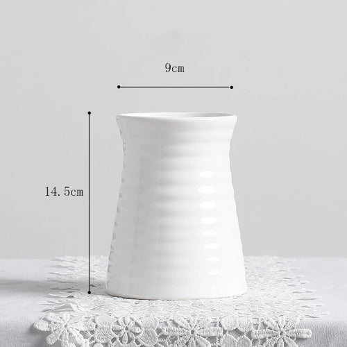 vase en céramique pour fleurs décoration intérieure et bureau - vue 14 sur 18