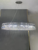 lustre led en cristal k9 rétro moderne de luxe