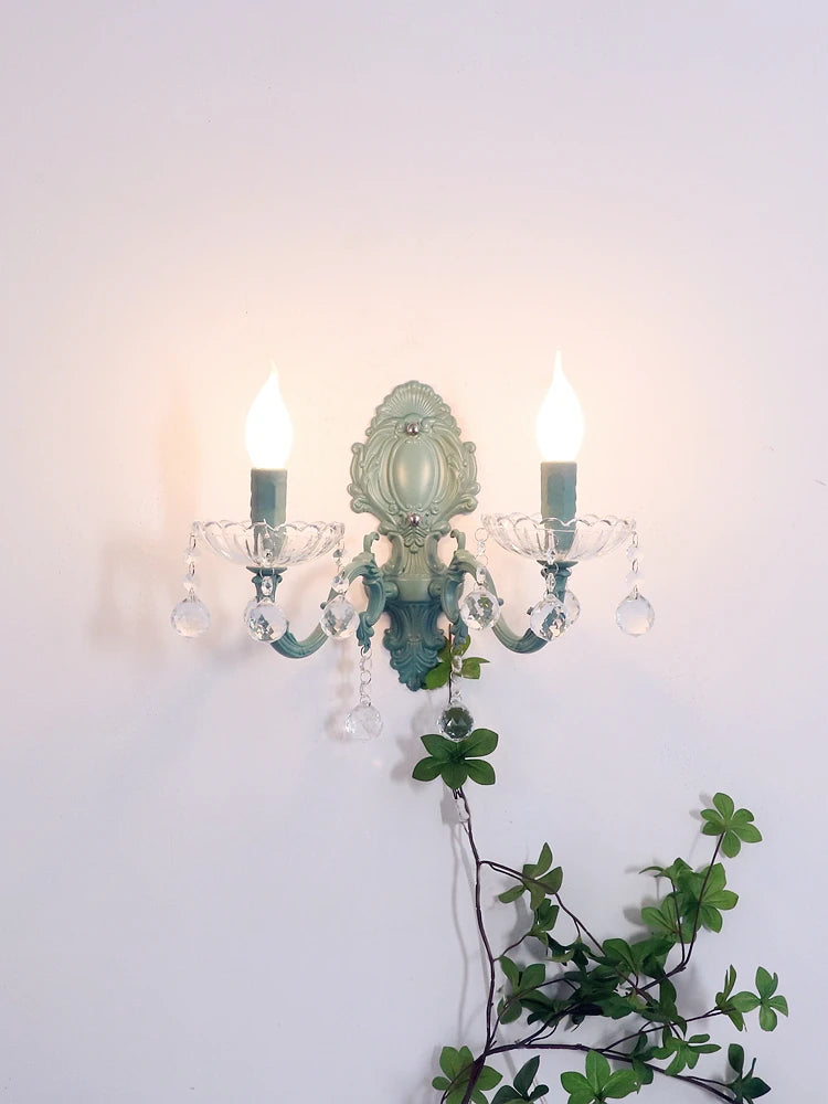 applique murale en cristal pour éclairage intérieur décoratif - vue 3 sur 10
