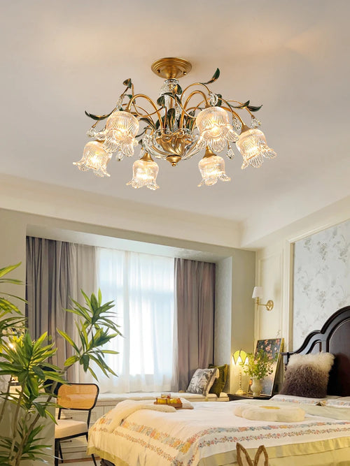 lustre en cristal français éclairage avancé pour intérieur élégant - vue 2 sur 8