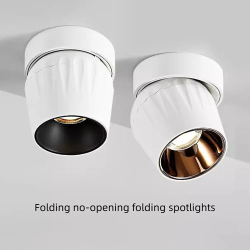 Spots design arrondi LED Downlight - vue 2 sur 10