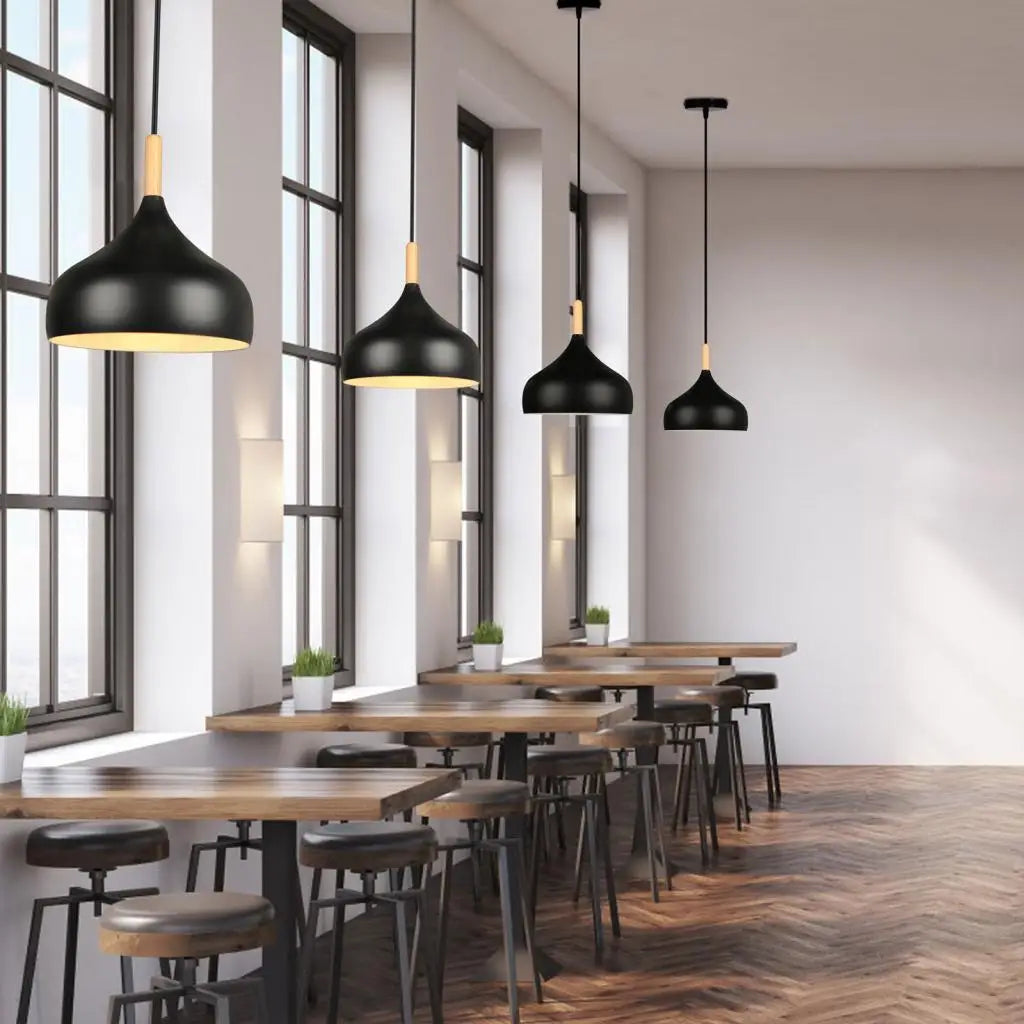 Suspension nordiques lampes de plafond multicolores modernes luminaires suspendus Bar café chambre cuisine salle à manger Restaurant - vue 4 sur 17