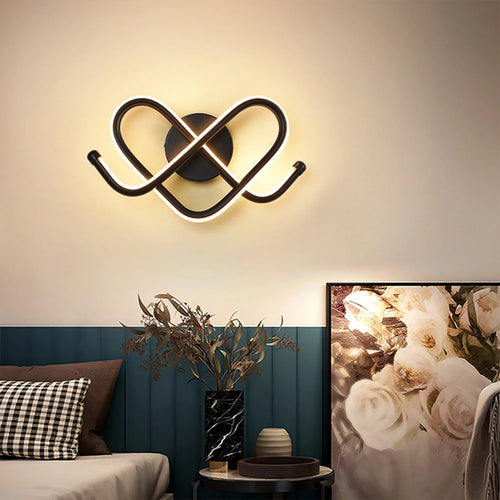 applique murale led acrylique intérieur blanc chaud froid - vue 2 sur 7