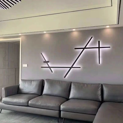 applique murale led design minimaliste moderne pour intérieur élégant - vue 4 sur 9