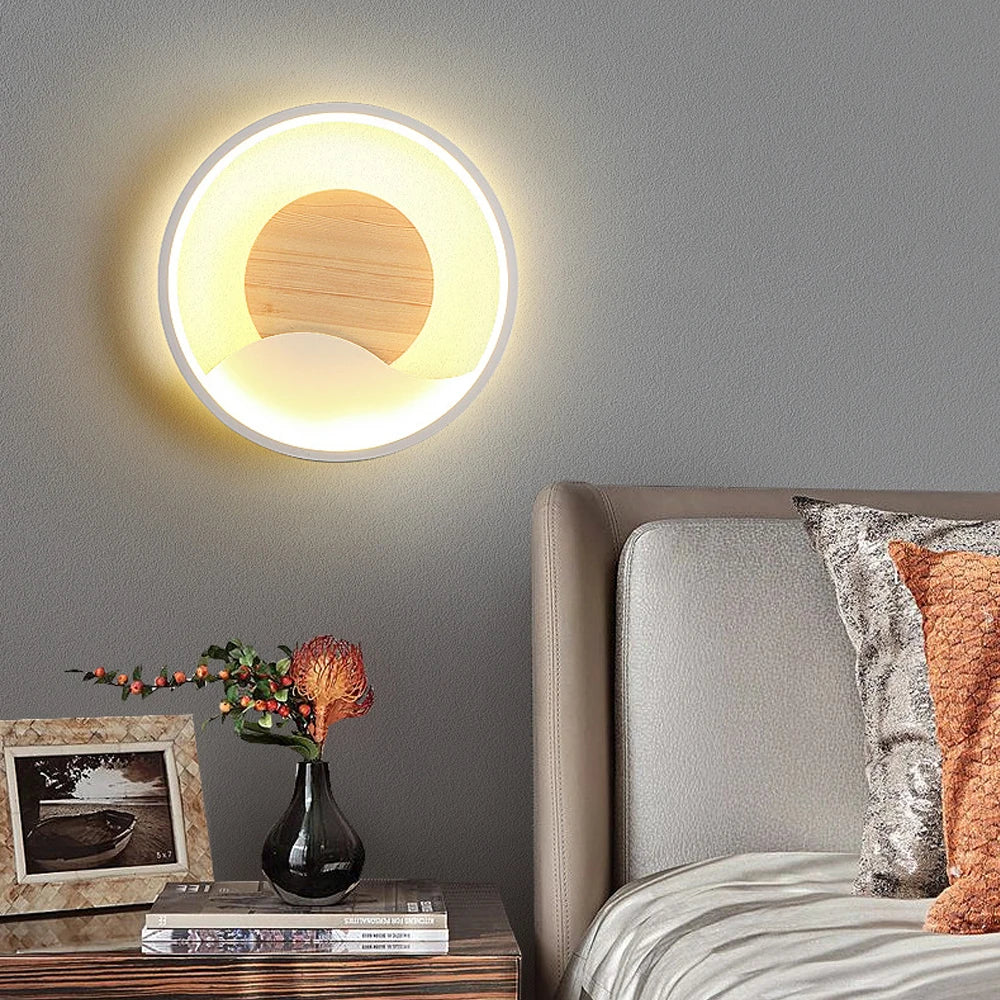 applique murale led intérieur nordique chambre allée porche balcon maison éclairage - vue 4 sur 7