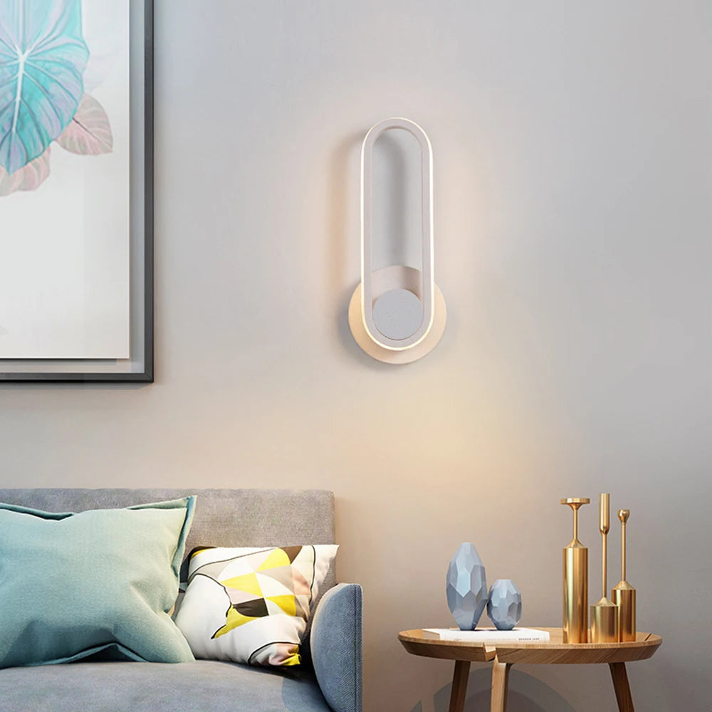 Applique murale led modernes intérieur décor maison  luminaires 90-260v - vue 6 sur 8