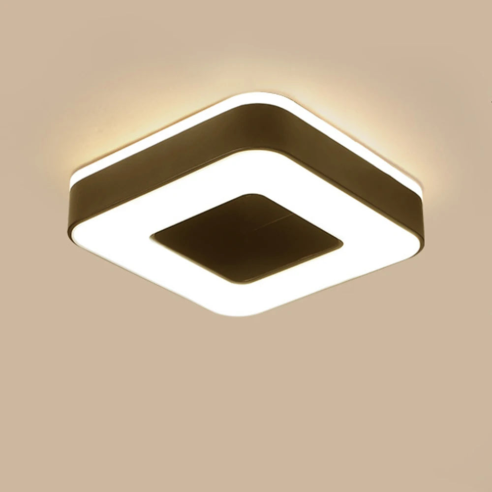 plafonnier led moderne allée intérieur surface décoratif chambre salon couloir balcon - vue 5 sur 7