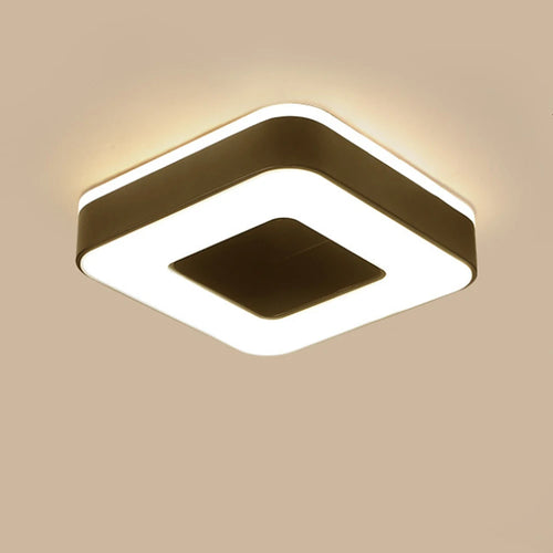 plafonnier led moderne allée intérieur surface décoratif chambre salon couloir balcon - vue 6 sur 7