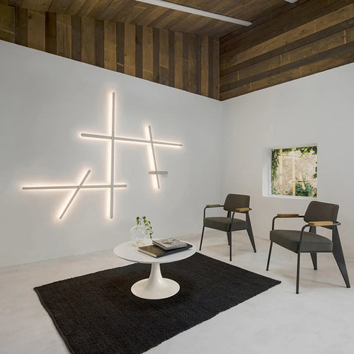 applique murale led design minimaliste moderne pour intérieur élégant - vue 5 sur 9