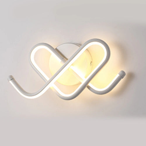 applique murale led acrylique intérieur blanc chaud froid - vue 6 sur 7